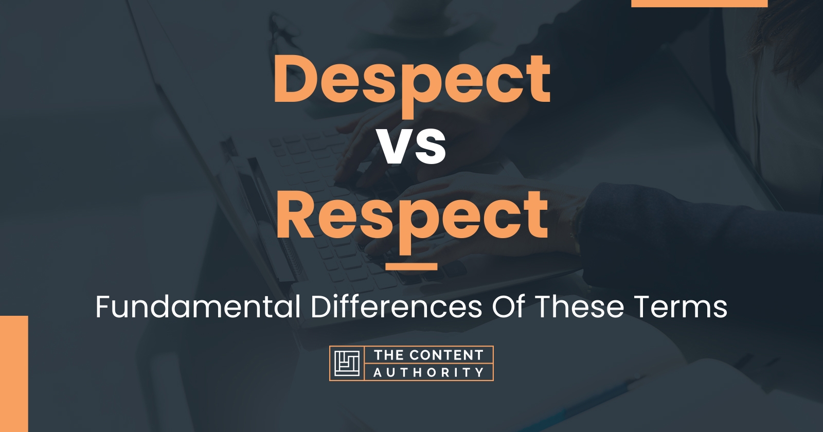 Despect Vs Respect Fundamental Differences Of These Terms