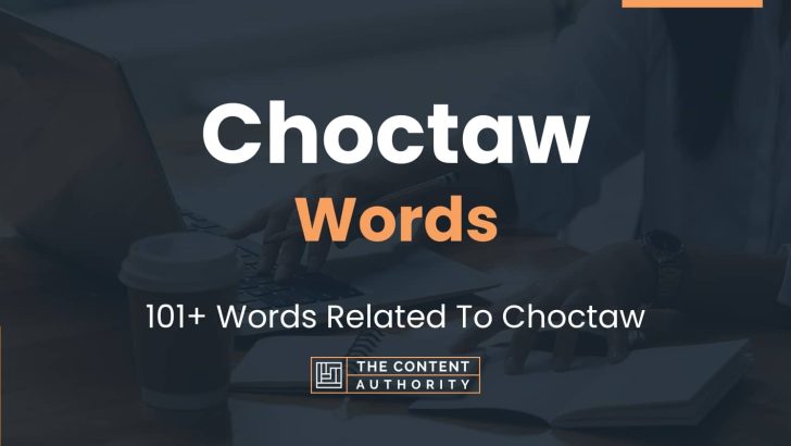 Choctaw Words Words Related To Choctaw