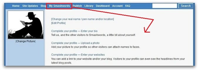 Smashwords Self-Publishing Author Profile