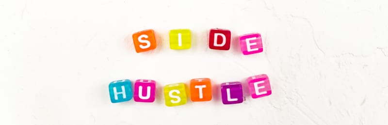 side hustle letters side hustle letters