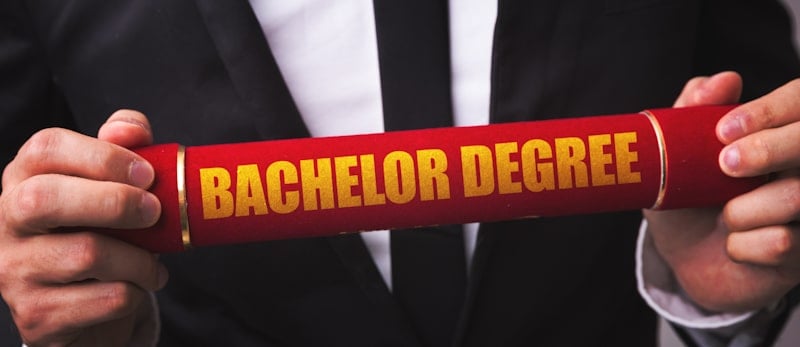 bachelor degree in red barrel