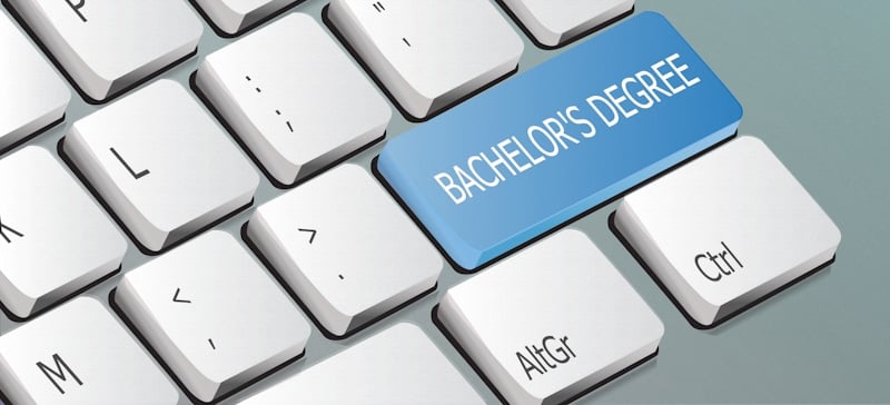 bachelors degree in the keyboard