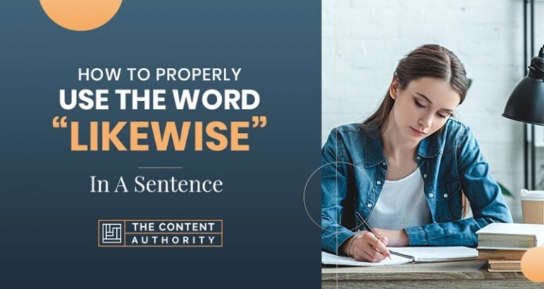 How to Properly Use Likewise in a Sentence 