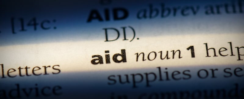 aid word in dictionary