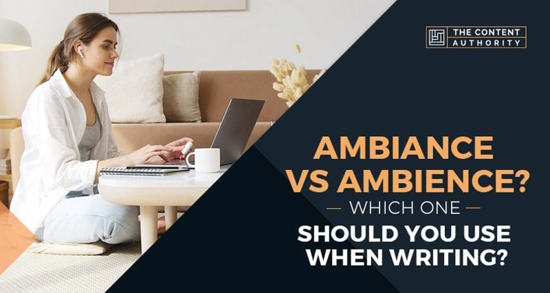 Sentence Using The Word Ambience