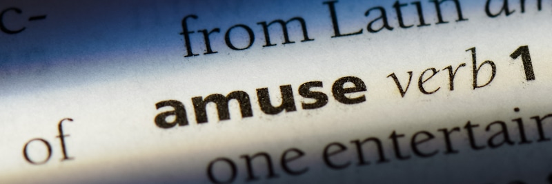 What Does The Word Amuse Mean In A Sentence