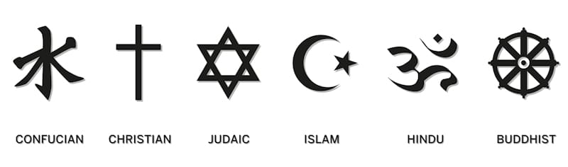 religion symbols and names