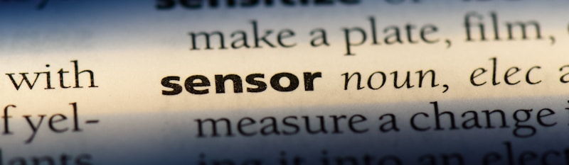 sensor in the dictionary