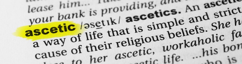 ascetic definition word in dictionary