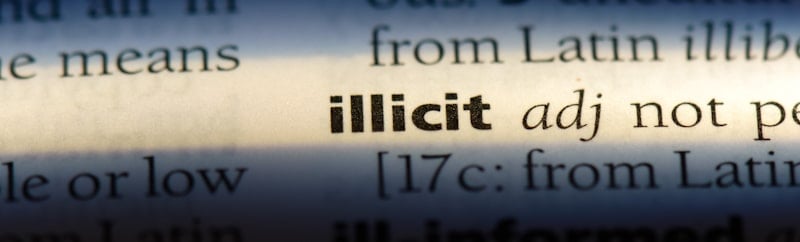 illicit word in dictionary 1