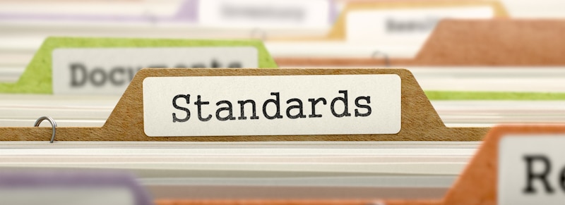 standards spelled on folder