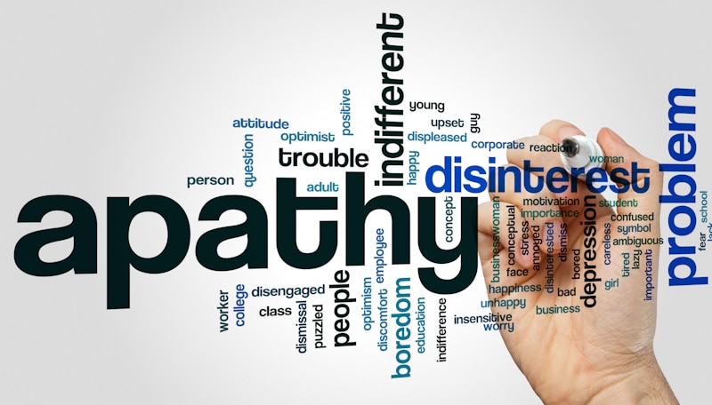 What Does Apathy Mean And How To Use It In A Sentence 