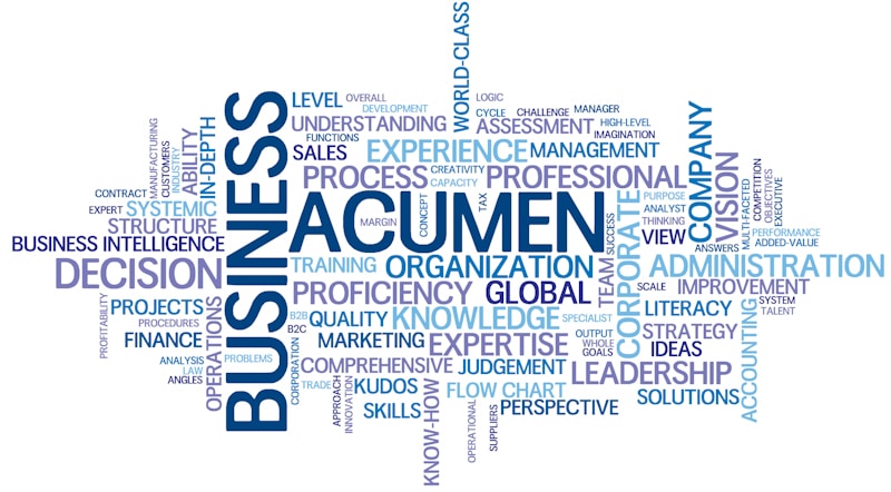 business accumen word