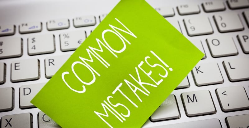 common mistakes prevalent