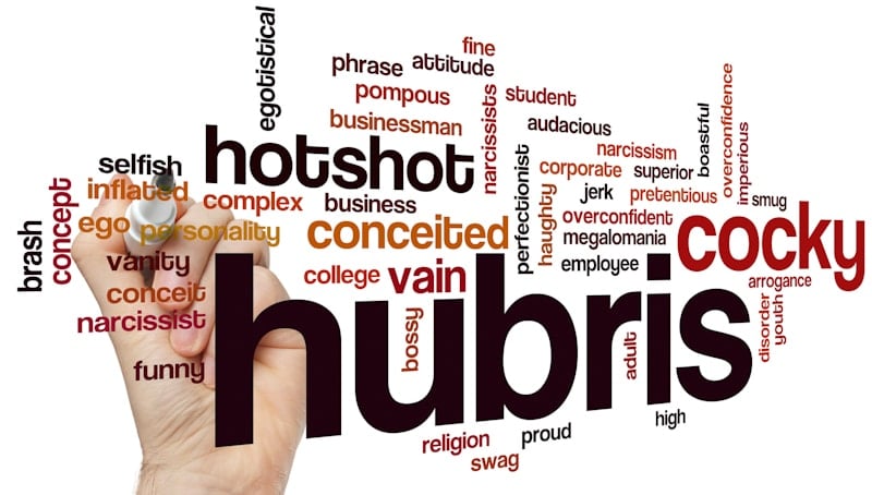 hubris word mapping
