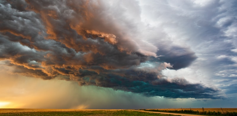 storm clouds