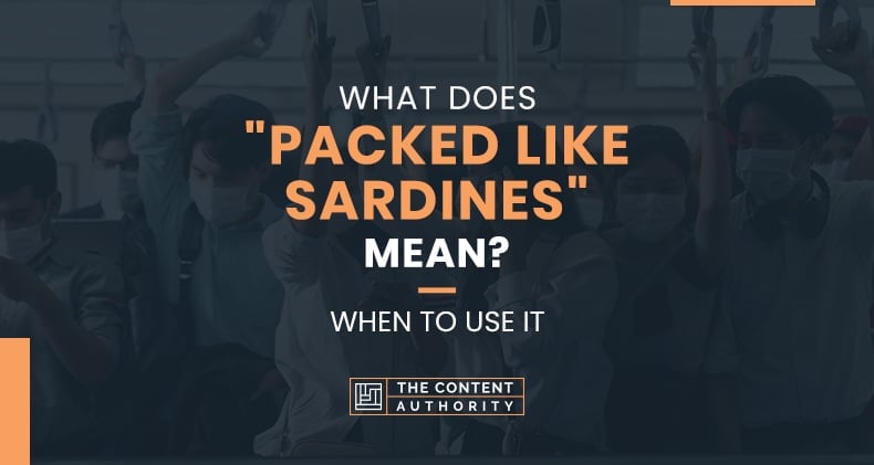 What Does “Packed Like Sardines” Mean? When To Use It