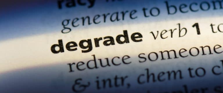 degradate-vs-degrade-when-to-use-each-in-a-sentence