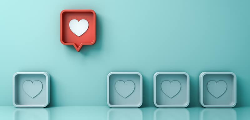 heart like favorite social media