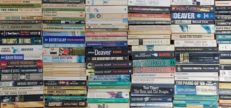 hundreds of book titles