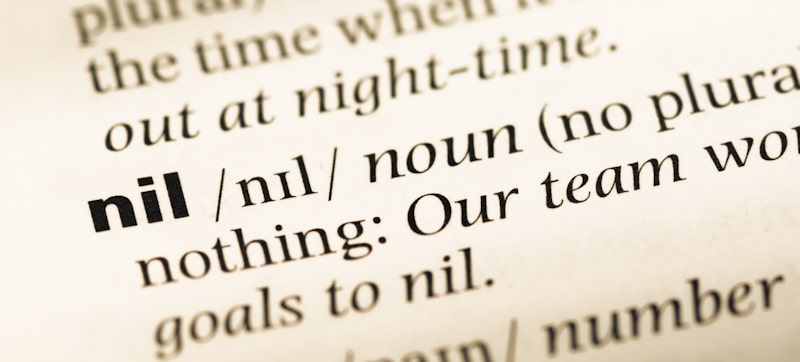 Nill Vs Nil Meaning Of Each Word And Sentence Examples