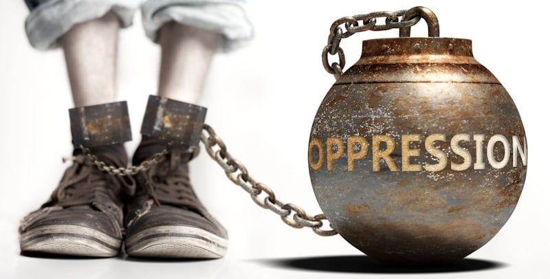 oppression ball and chain