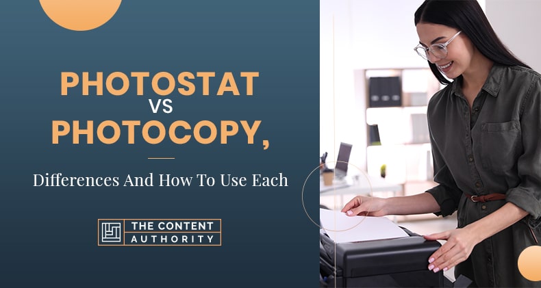 Photostat Vs Photocopy, Differences And How To Use Each