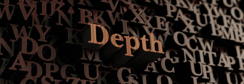 depth word sign