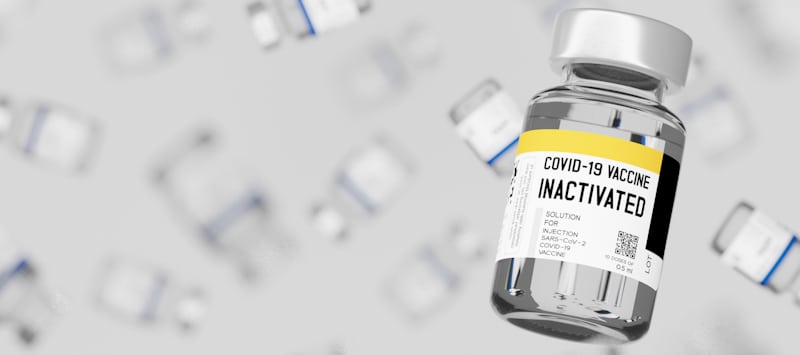 inactivated covid 19 vial