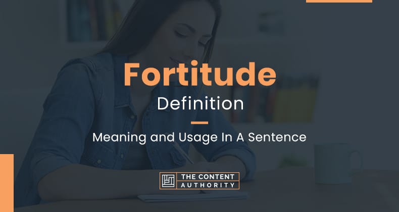 Fortitude Meaning In Tamil