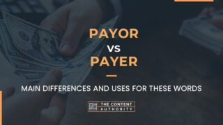 Payor Vs Payer, Main Differences And Uses For These Words