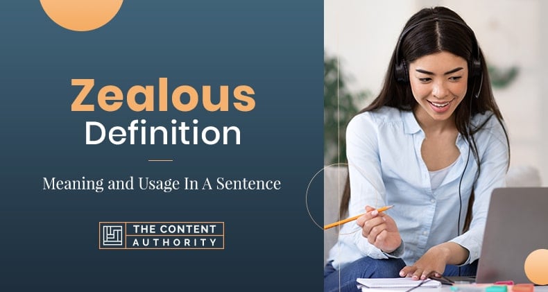 what is zealous part of speech