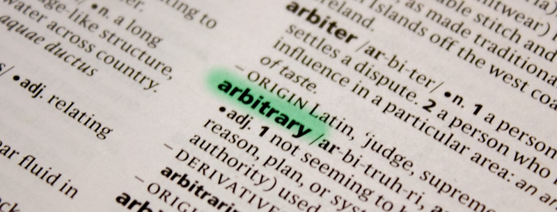 is-arbitrary-a-word