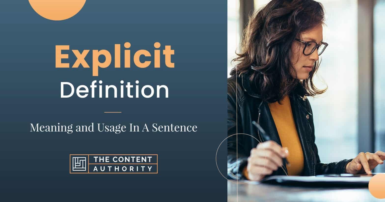 Implicit explicit 7esl writing