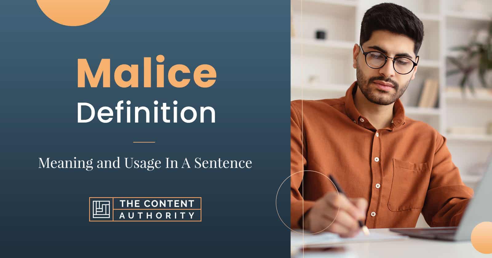 Malice Definition – Meaning and Usage in a Sentence