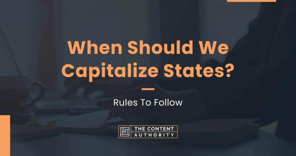 capitalize states