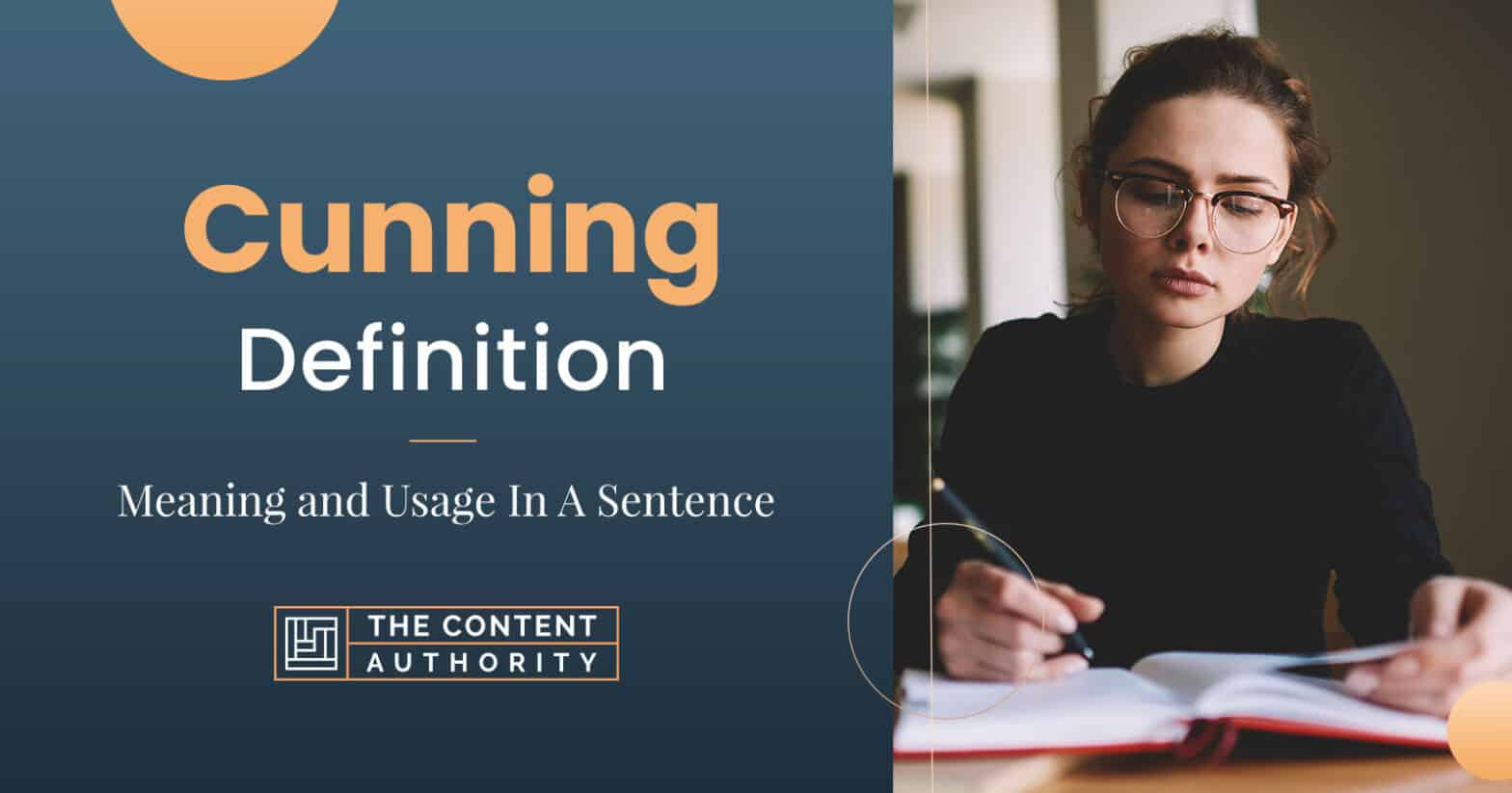 A Sentence Using Cunning