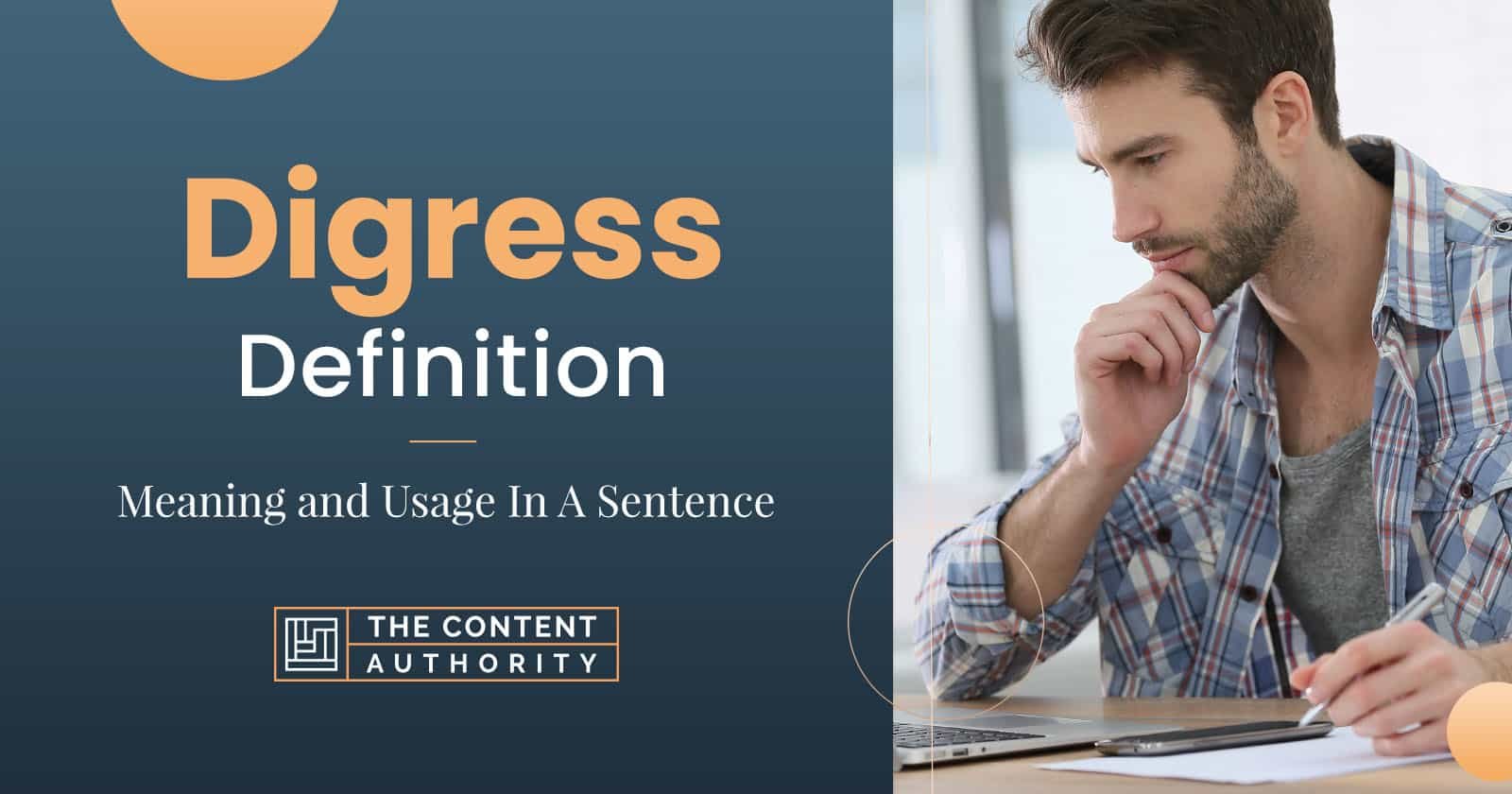 Digress Definition – Meaning and Usage In A Sentence