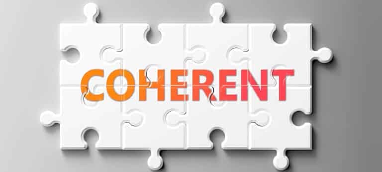 Coherent Definition - Meaning and Usage In A Sentence