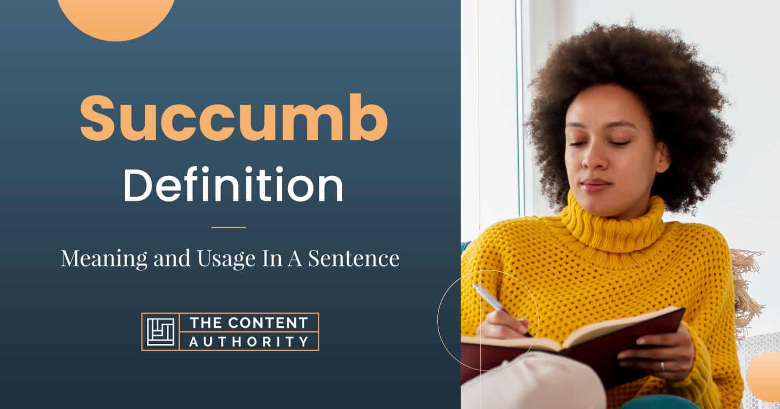 Succumb Definition – Meaning and Usage In A Sentence