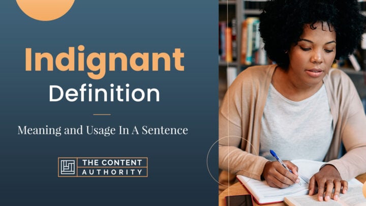 Indignant Definition – Meaning and Usage In A Sentence
