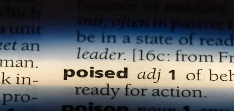 Poised Definition - Meaning and Usage in a Sentence