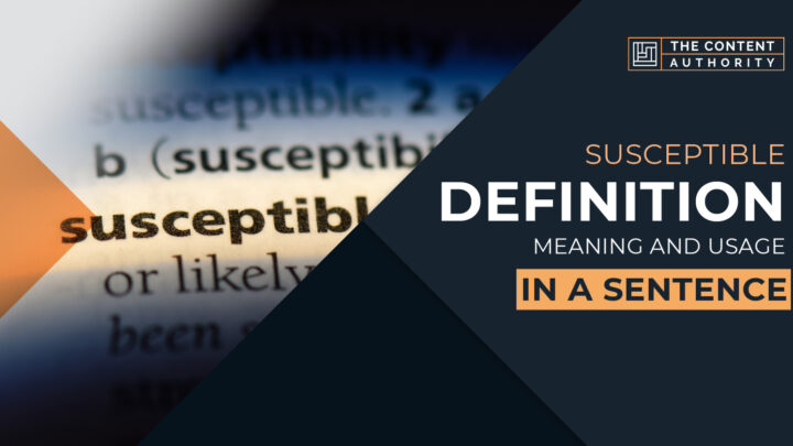 Susceptible Definition – Meaning and Usage In A Sentence