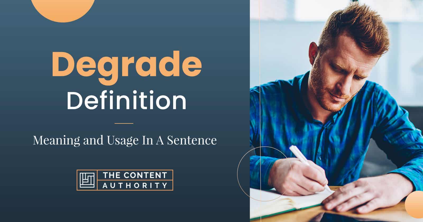 Degrade Definition - Meaning And Usage In A Sentence