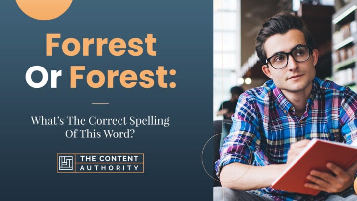 Forrest Or Forest: What’s The Correct Spelling Of This Word?
