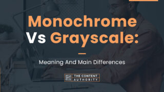 Monochrome Vs. Grayscale: Meaning And Main Differences