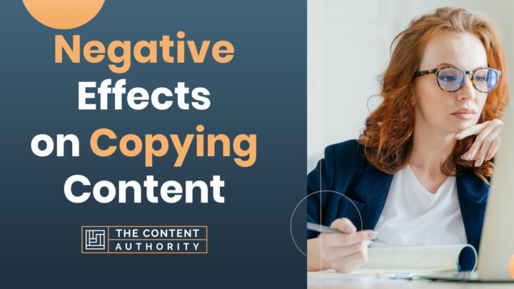 negative effects on copying content
