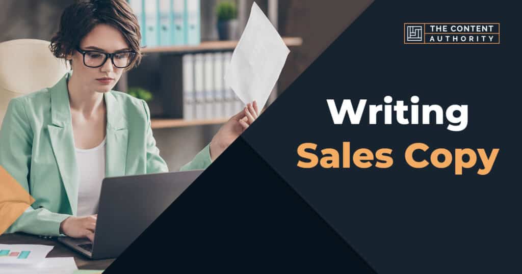 writing sales copy 1