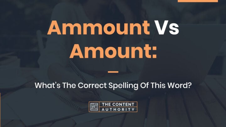 ammount vs amount