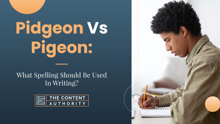 Pidgeon Vs. Pigeon: What Spelling Should Be Used In Writing?